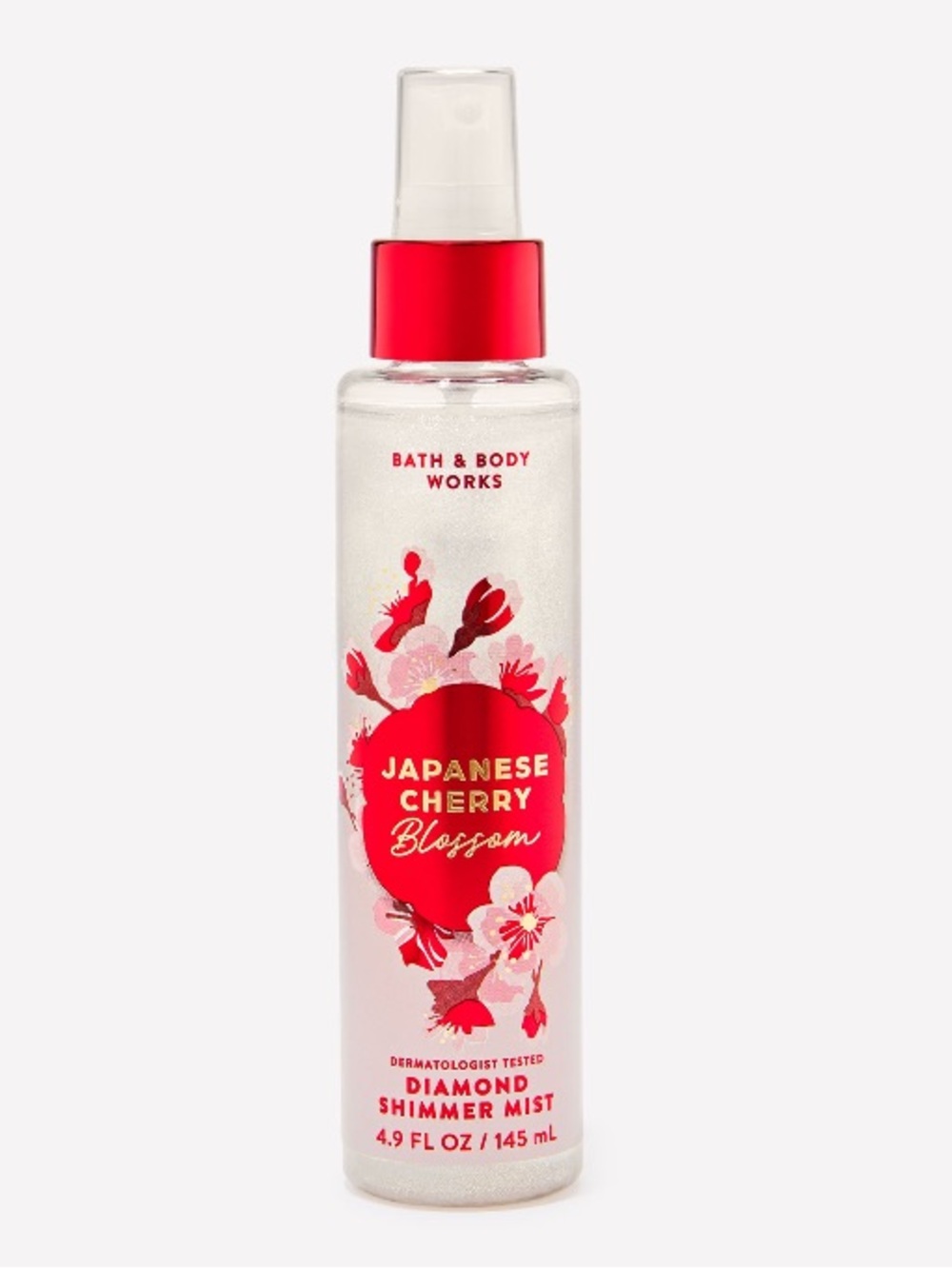 “JAPANESE CHERRY BLOSSOM” Diamond Shimmer Mist by B&BW, 4.9 fl oz / 145 mL, NWT